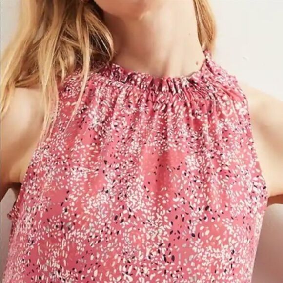 Banana Republic Knit Flounce Shift Dress - Picture 2 of 6